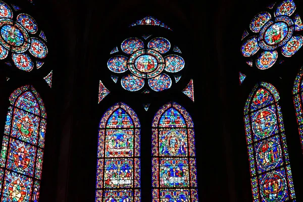 Reims, França - 25 de julho de 2016: Catedral de Notre Dame — Fotografia de Stock