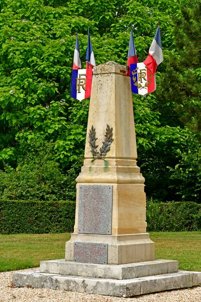 Lisors, França - 29 de junho de 2017: memorial de guerra — Fotografia de Stock