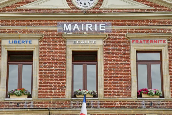 Charleval, France - june 29 2017 : city hall — Stock Photo, Image