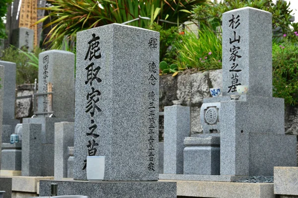 Кіото, Японія - 2017 30 липня: кладовище — стокове фото