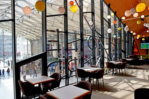 Paris; France - may 1 2019 : the Gare du Nord — Stock Photo, Image