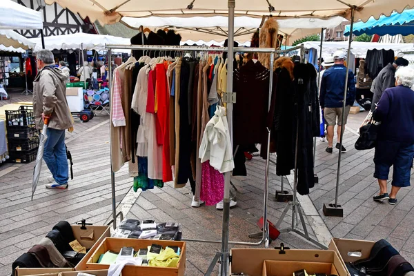 Deauville, France - 27 septembre 2019 : marché — Photo