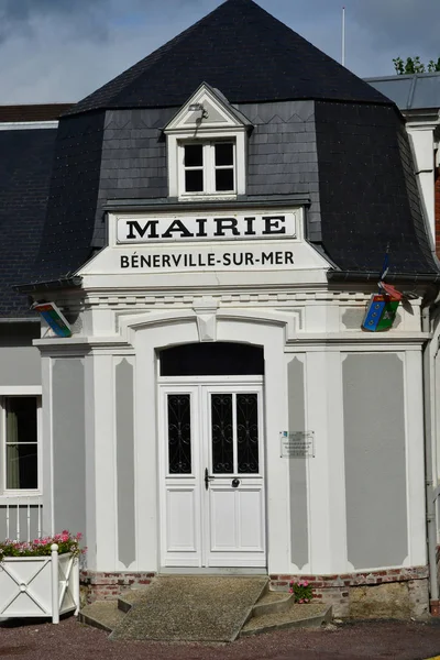 Benerville sur Mer, France - 27 septembre 2019 : la mairie — Photo