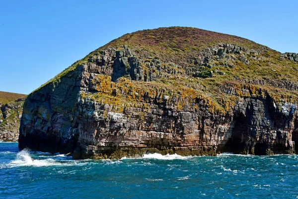 Plevenon; Frankreich - 28. Juli 2019: Cap Frehel — Stockfoto