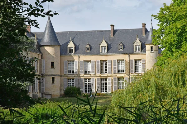 Themericourt; Frankreich - 4. September 2019: Schloss — Stockfoto