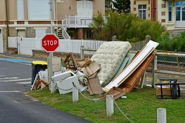 Blonville sur Mer, Frankrijk - 27 september 2019: pittoreske vallei — Stockfoto