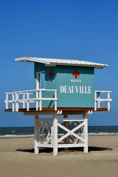 Deauville, Francia 27 de septiembre de 2019: la playa —  Fotos de Stock