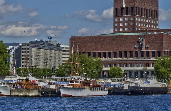 Oslo; Noorwegen - 8 augustus 2019: oude boot — Stockfoto