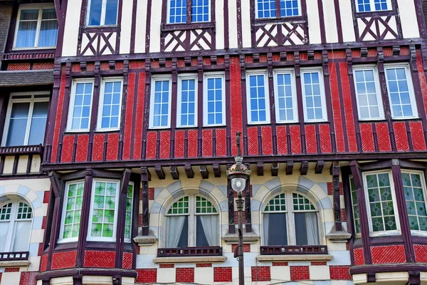 Deauville, França - 27 de setembro de 2019: Les Planches near the be — Fotografia de Stock