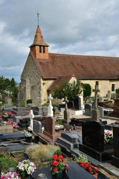 Benerville sur Mer, Francia - 27 settembre 2019: la chiesa — Foto Stock