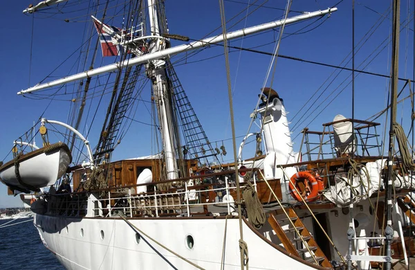 Oslo; Norway - august 8 2019 : old boat — Stock Photo, Image