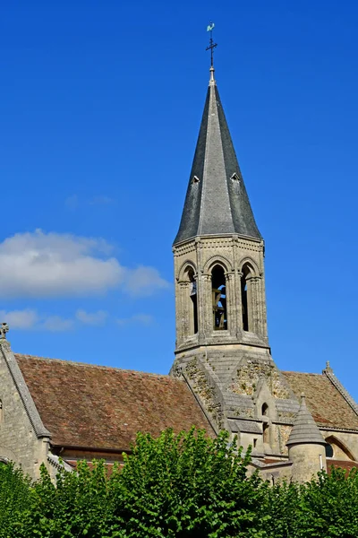 Louveciennes; França - setembro 9 2019: igreja — Fotografia de Stock