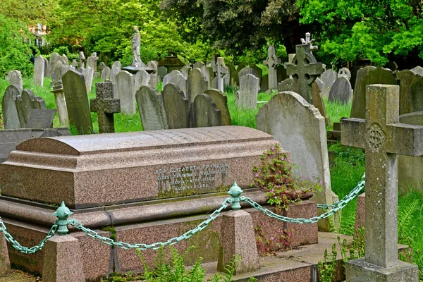 Londres; Hampstead, Inglaterra - 5 de maio de 2019: Hampstead district — Fotografia de Stock