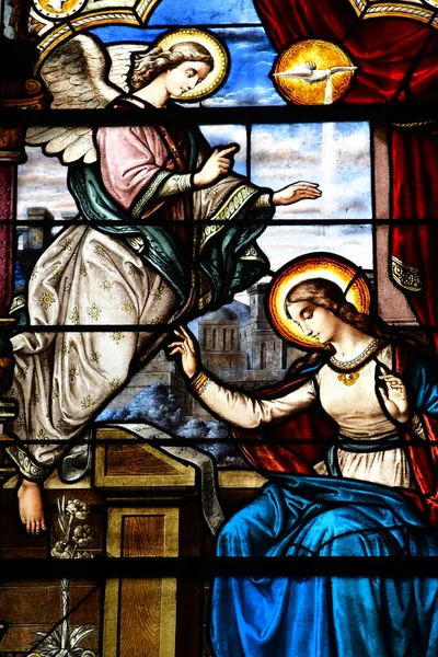 Довиль, Франция - 27 сентября 2019 года: церковь Святого Августина — стоковое фото