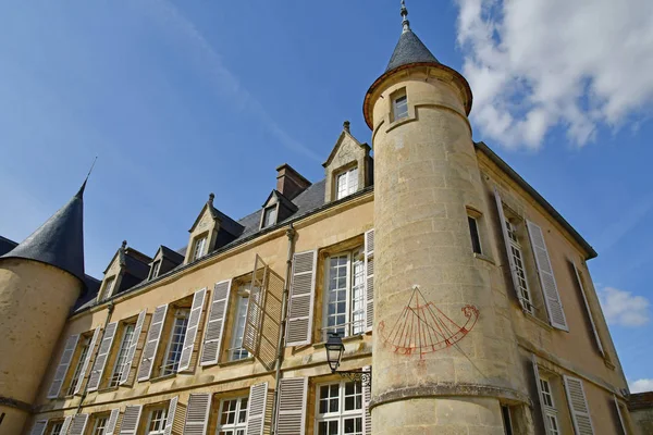 Themericourt; França - 4 de setembro de 2019: castelo — Fotografia de Stock