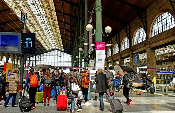 Париж; Франція - 1 травня 2019: Gare du Nord. — стокове фото