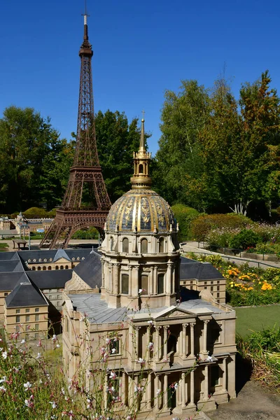 Elancourt; Francia - 15 de septiembre de 2019: Francia en miniatura — Foto de Stock