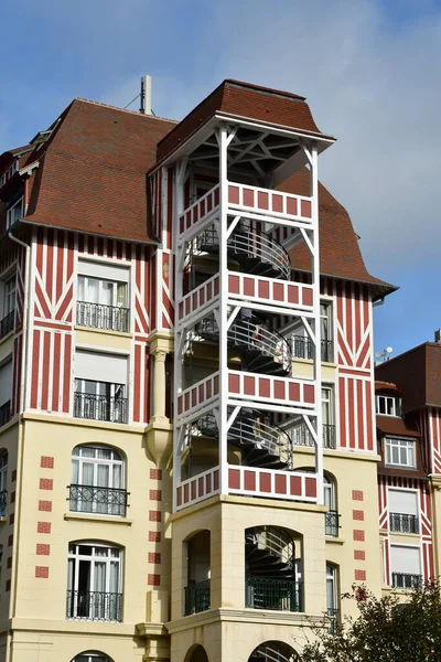 Deauville, Frankrijk - 27 september 2019: hotel — Stockfoto