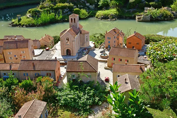 Elancourt; Francia - 15 settembre 2019: la Francia in miniatura — Foto Stock