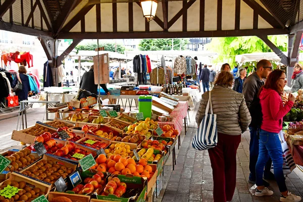 Deauville, Francia - 27 settembre 2019: mercato — Foto Stock