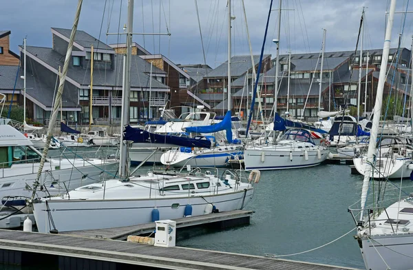 Deauville, France - september 27 2019 : marina — Stock Photo, Image