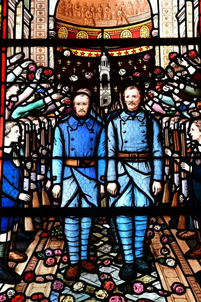 Deauville, Francia - 27 de septiembre de 2019: Iglesia de San Agustín — Foto de Stock