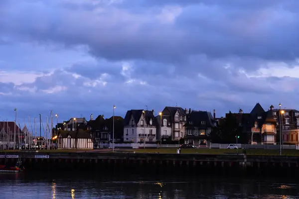 Deauville, France - september 27 2019 : picturesque city center Royalty Free Stock Photos