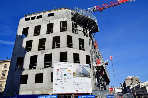 Parigi; Francia - 22 novembre 2019: l'ospedale Lariboisiere — Foto Stock