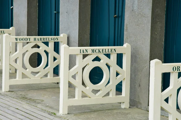 Deauville, France - 27 septembre 2019 : Les Planches près de la be — Photo