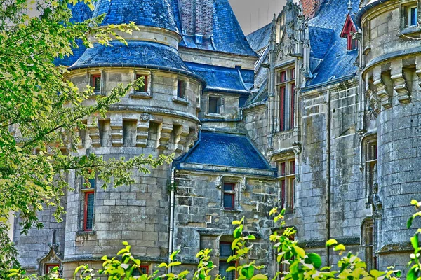 Vigny, Frankrike - 17 september 2019: Slott — Stockfoto