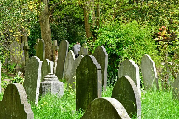 Londres; Hampstead, Inglaterra - 5 de maio de 2019: Hampstead district — Fotografia de Stock