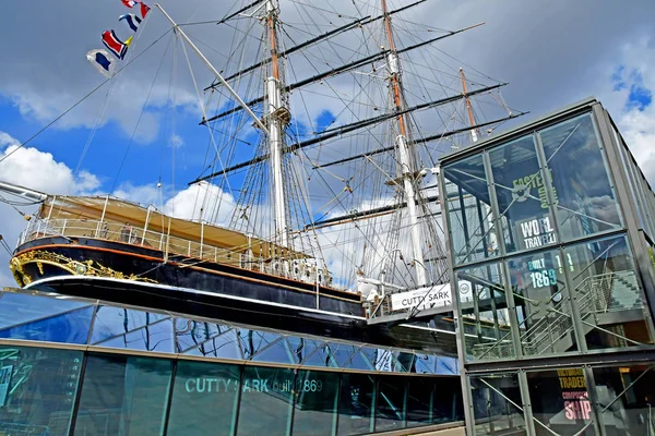 Londra, Greenwich; Inghilterra - 5 maggio 2019: Cutty Sark — Foto Stock