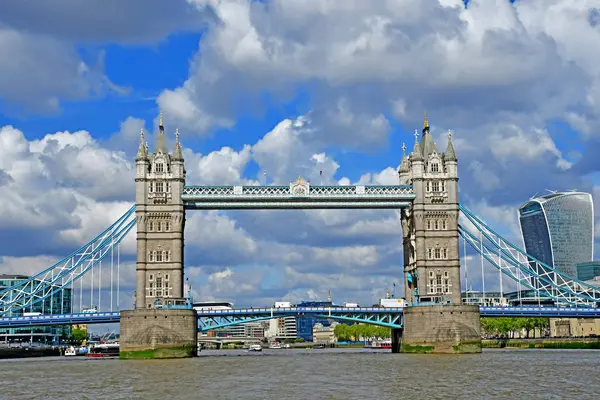 London; England - may 5 2019 : Tower bridge — 스톡 사진