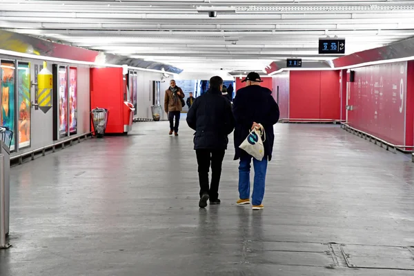 París; Francia - 22 de noviembre de 2019: inauguración de la estación Paris Nord — Foto de Stock