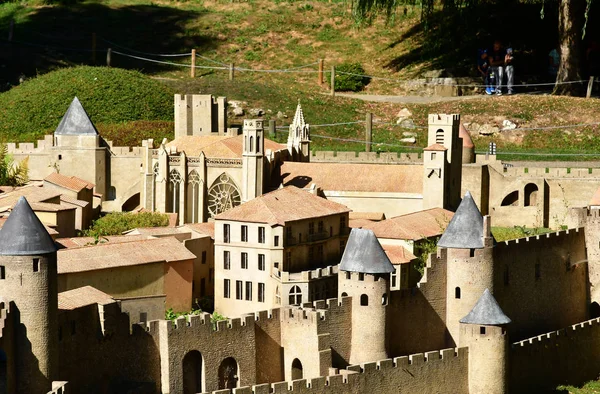 Elancourt; Francia - 15 de septiembre de 2019: Francia en miniatura — Foto de Stock