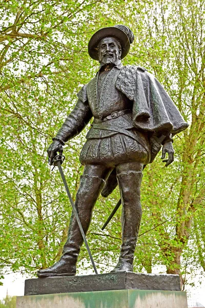 Londyn, Greenwich; Anglia - 5 maja 2019: Sir Walter Raleigh — Zdjęcie stockowe