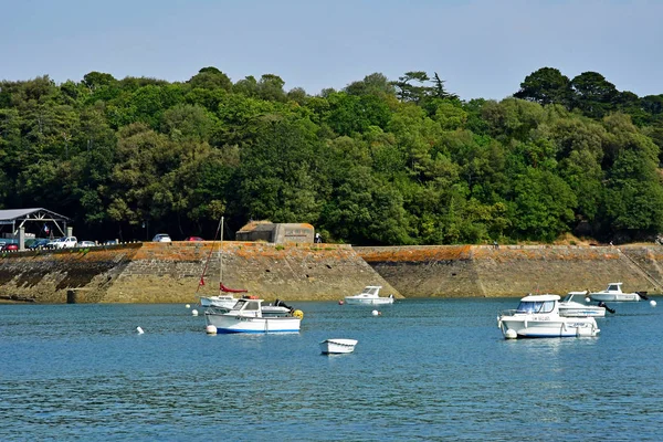 Saint Malo; Frankrike - 28 juli 2019: Saint Servan-distriktet — Stockfoto