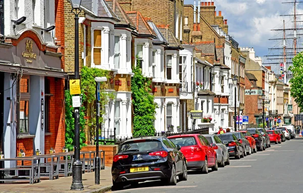 Londres, Greenwich; Inglaterra - mayo 5 2019: centro de la ciudad — Foto de Stock