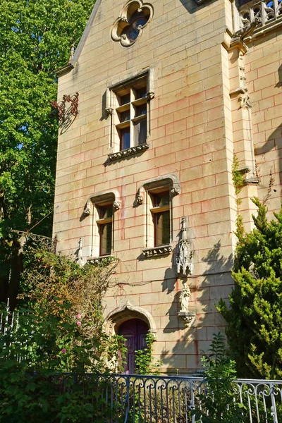 Vigny, Francie - září 17 2019: hrad — Stock fotografie