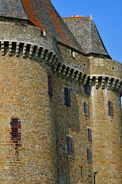 Saint Malo; Francia - 28 de julio de 2019: Distrito de Saint Servan — Foto de Stock