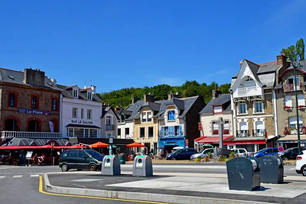 stock image Cancale; France - july 28 2019 : picturesque city in summer