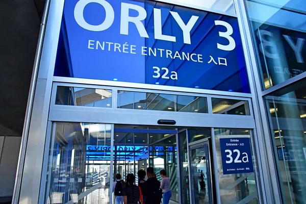 Orly; Francja - sierpień 22 2019: Paryż lotnisko Orly — Zdjęcie stockowe