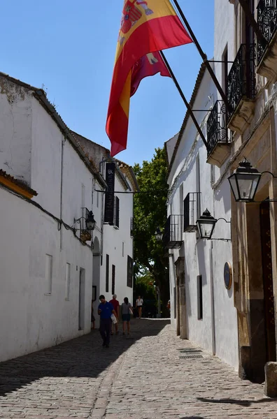 Córdoba; España - 28 de agosto de 2019: barrio judío — Foto de Stock