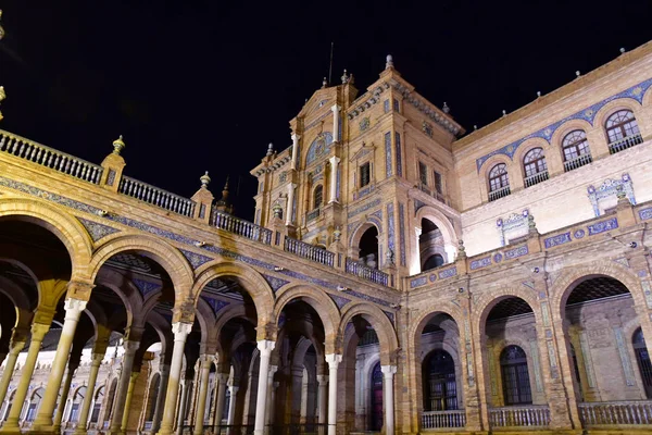 Sevilha; Espanha - 28 de agosto de 2019: Plaza de Espana — Fotografia de Stock