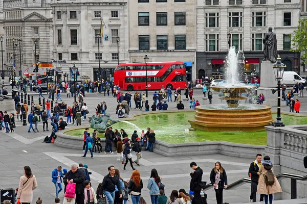 London; Anglia; május 3 2019: Trafalgar tér — Stock Fotó