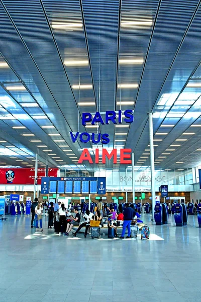 Orly; Frankrijk - 22 augustus 2019: Luchthaven Paris Orly — Stockfoto