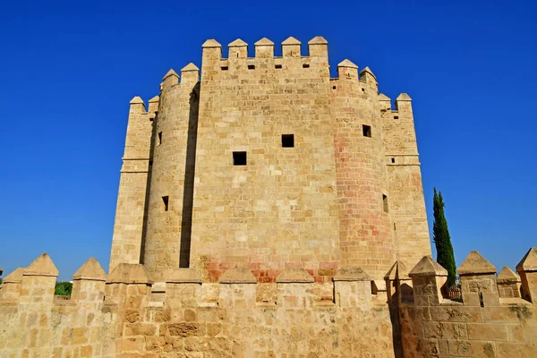 Cordoba; Španělsko - 28. srpna 2019: věž Calahorra — Stock fotografie