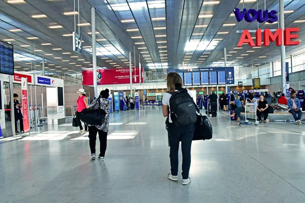 Orly; Frankrijk - 22 augustus 2019: Luchthaven Paris Orly — Stockfoto