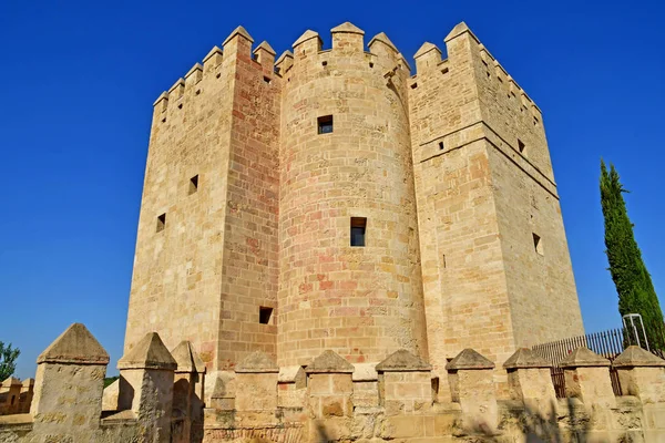 Cordoba; Spanyolország - augusztus 28 2019: Calahorra tower — Stock Fotó