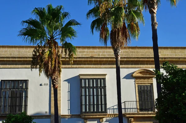 Jerez Frontera Espanha Agosto 2019 Centro Histórico Cidade — Fotografia de Stock